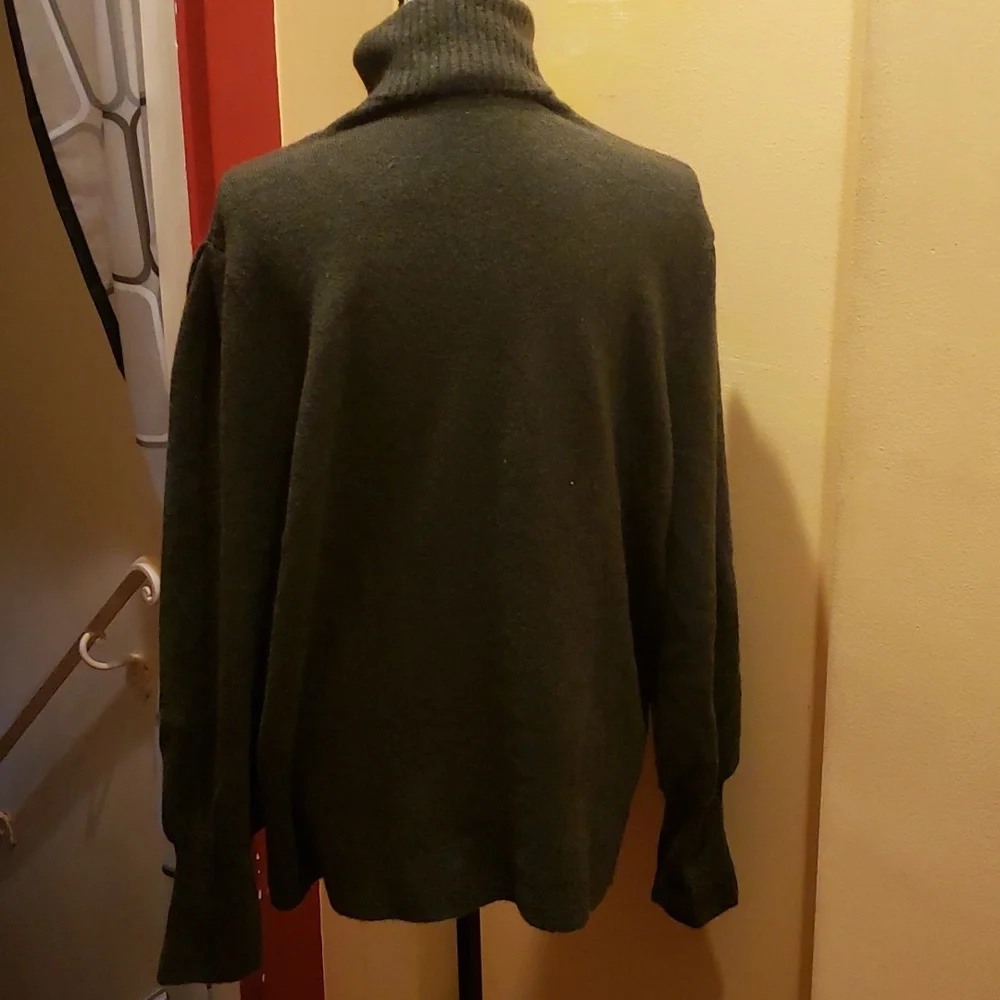 J.CREW green women's sweater....size XXL..excellent condition - Picture 6 of 11